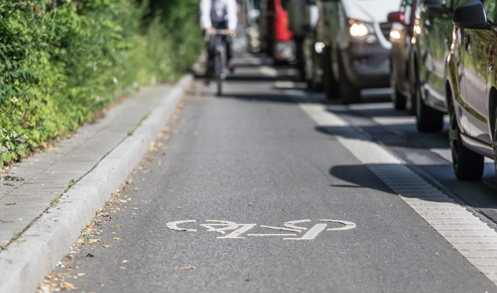 A6 Cycle Lane